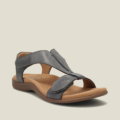 Kathrin - Summer 2023 Skórzane buty z regulowanymi sandałami