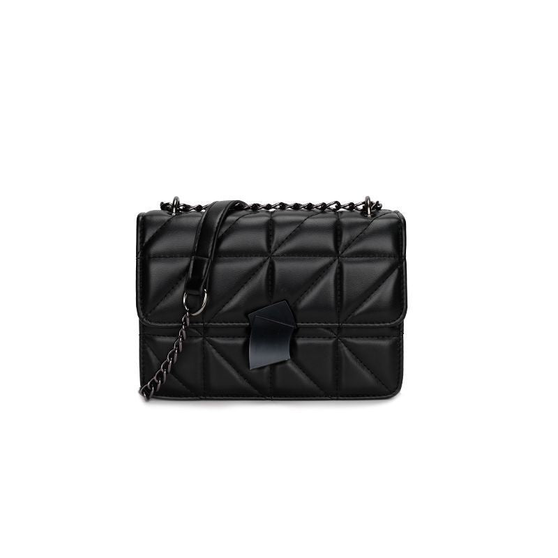 Lilly Luxury Bag | Designerska torba vintage z diamentowym wzorem.