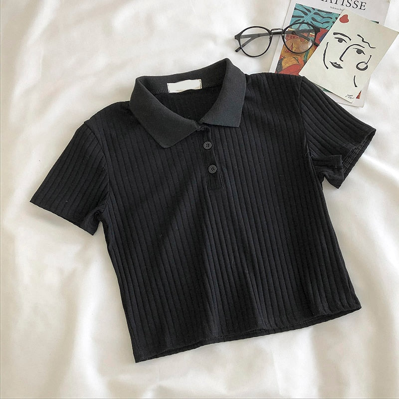 Cherry Crop Top | Fajny i letni przycięty top