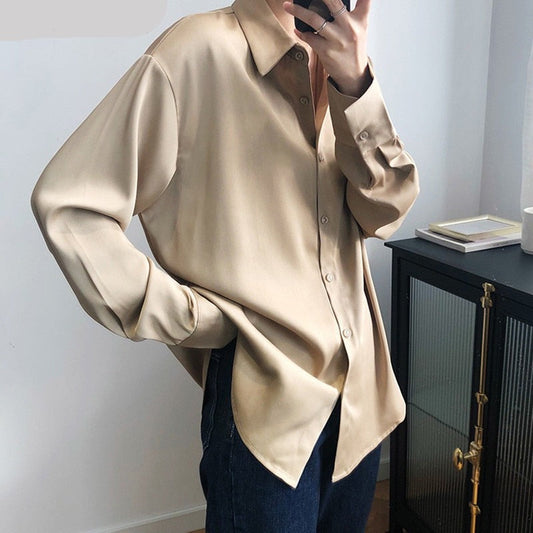 SakiesBlouse I Satynowa bluzka dla kobiet