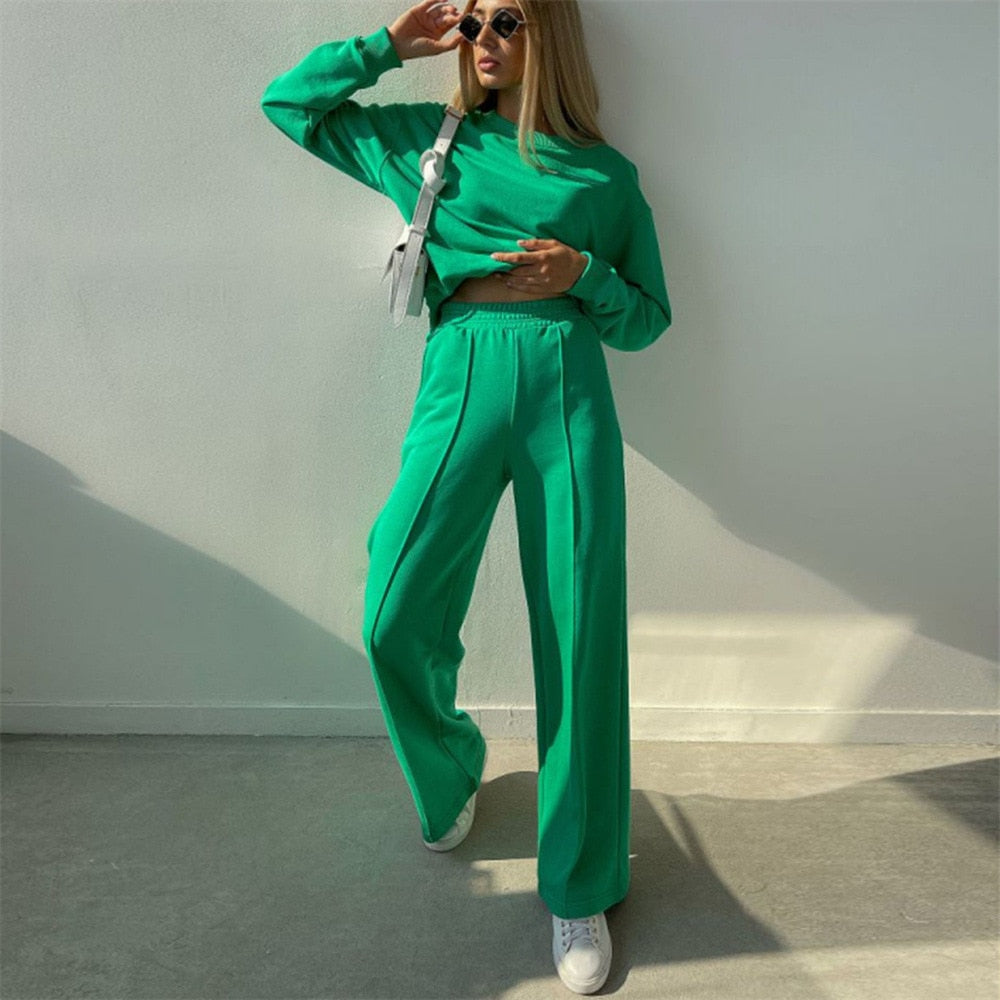 Tessa - Stylowy 2-częściowy kostium jesienny dla kobiet