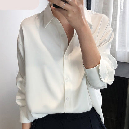 SakiesBlouse I Satynowa bluzka dla kobiet