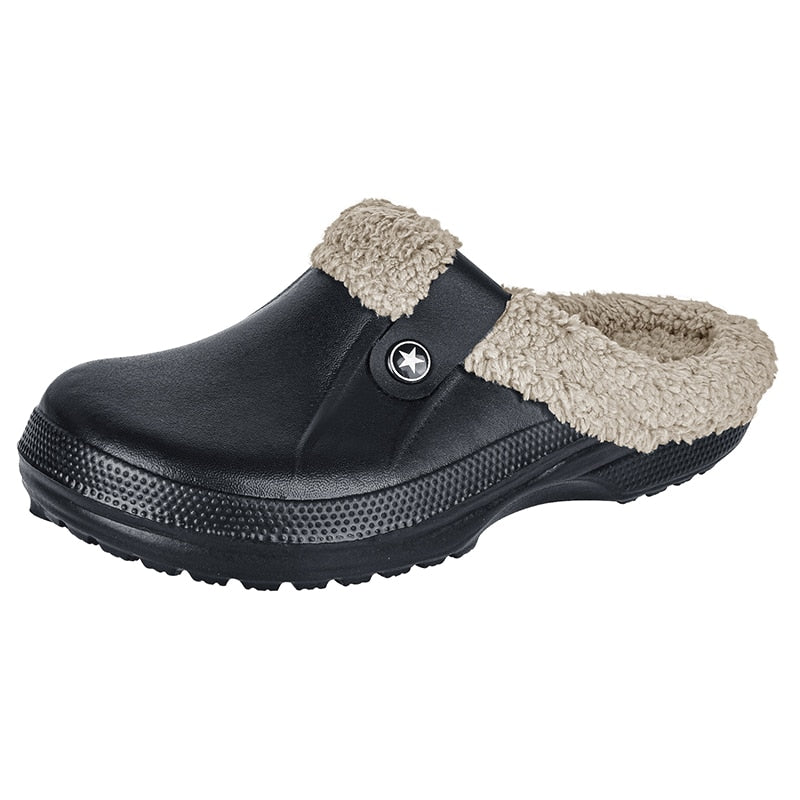 Wodoodporne pluszowe buty domowe