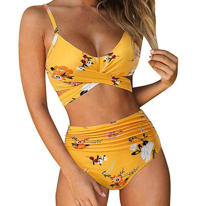Kolorowe bikini damskie z wysokim stanem Vardi Dante™ | Belle
