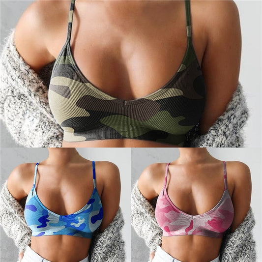 Coco Camouflage Crop Top | Fajny i letni top damski