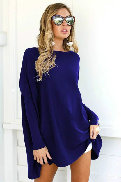 Sweter baggy dla kobiet