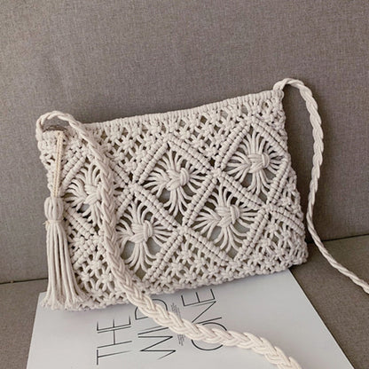 Tkana torba na ramię Vardi Dante™ Gwen | Letnia i stylowa torba damska