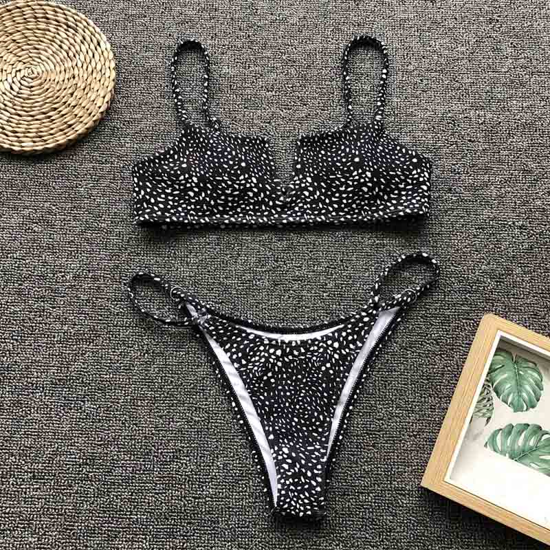 AquaLivv - Brazylijskie bikini z dekoltem w szpic