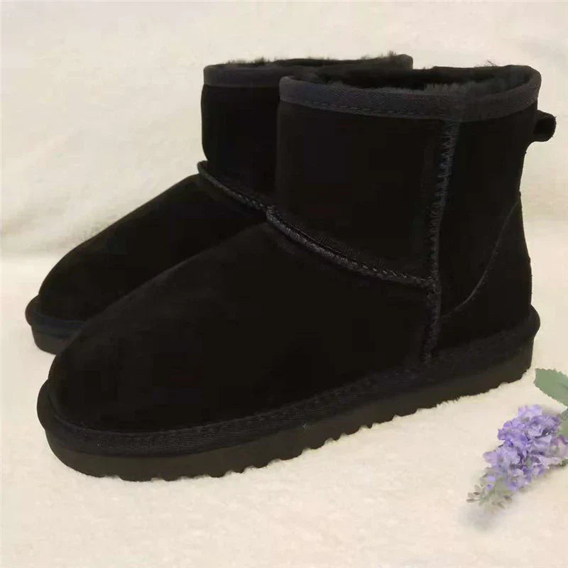 Seren - buty za kostkę z prawdziwej skóry