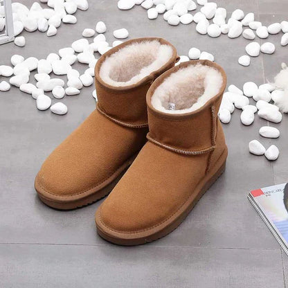 Seren - buty za kostkę z prawdziwej skóry