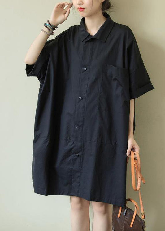 CM Plus Size sukienka z klapami