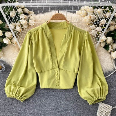 MiekesBlouse I Satynowa bluzka dla kobiet