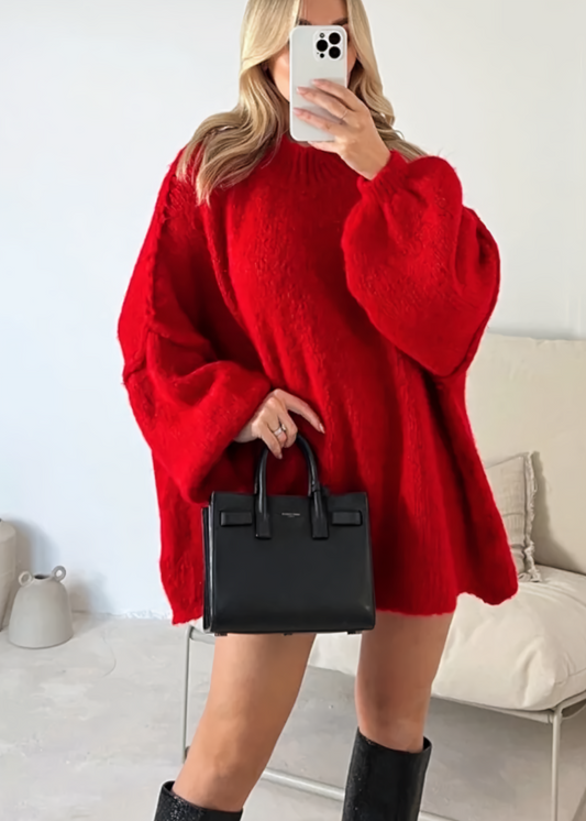 Swobodny kardigan oversize - Ines