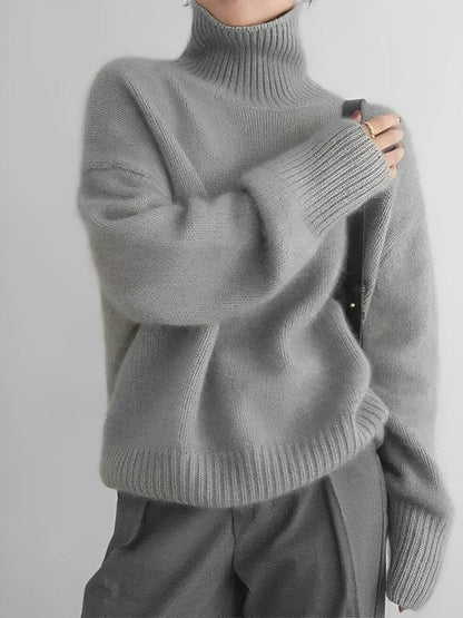 Zadie - kaszmirowy sweter z golfem