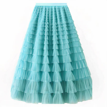 Elegancka warstwowa spódnica - Jayna