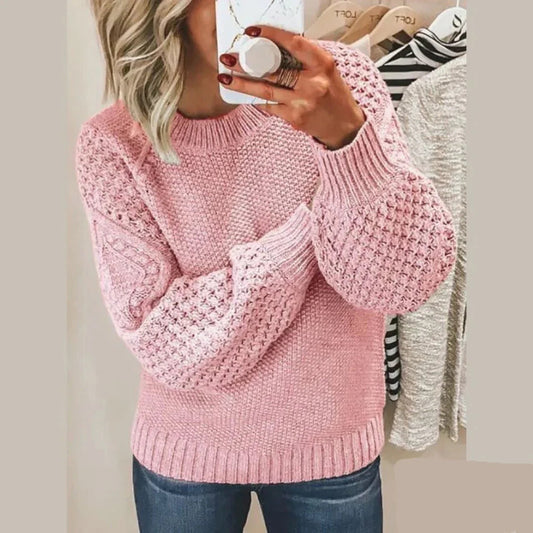 Wszechstronny sweter z dzianiny na każdą porę roku