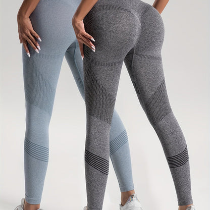 Heidi Fashion | Elegance Zestaw 2 legginsów fitness w kropki do stylowych treningów