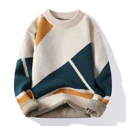 Sweter casualowy - klasyczny - wygodny - idealny na jesień/zimę