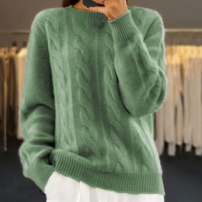 Sweter z półgolfem w stylu vintage - Libby