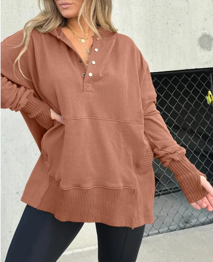 Sweter z kapturem Adèle