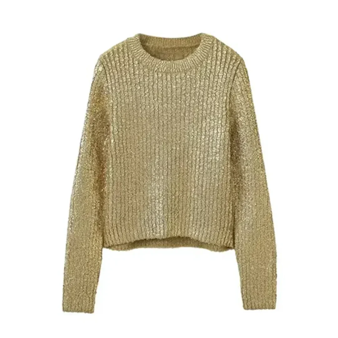 Sweter z przytulnym ociepleniem dla kobiet
