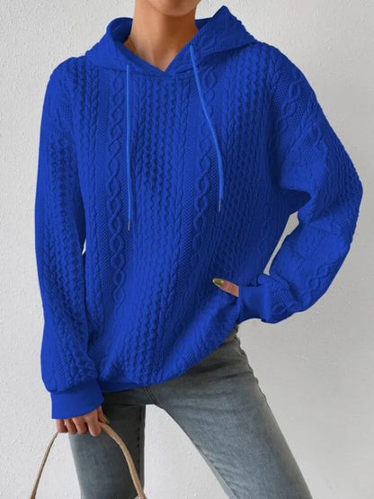 Zimowy sweter z kapturem - Margot