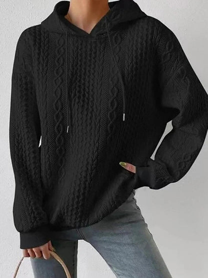 Zimowy sweter z kapturem - Margot