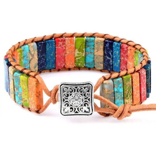 Mystic Journey Tibetan Rainbow Bracelet | Kolorowy dodatek!