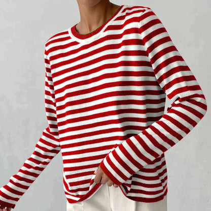 Koszula z długim rękawem EleganceStripe
