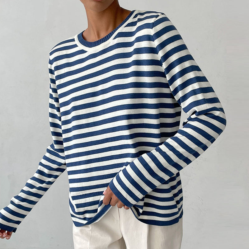 Koszula z długim rękawem EleganceStripe