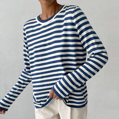 Koszula z długim rękawem EleganceStripe