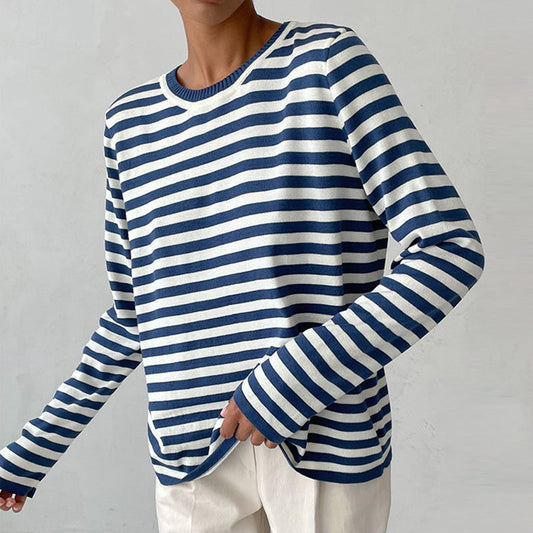 Koszula z długim rękawem EleganceStripe