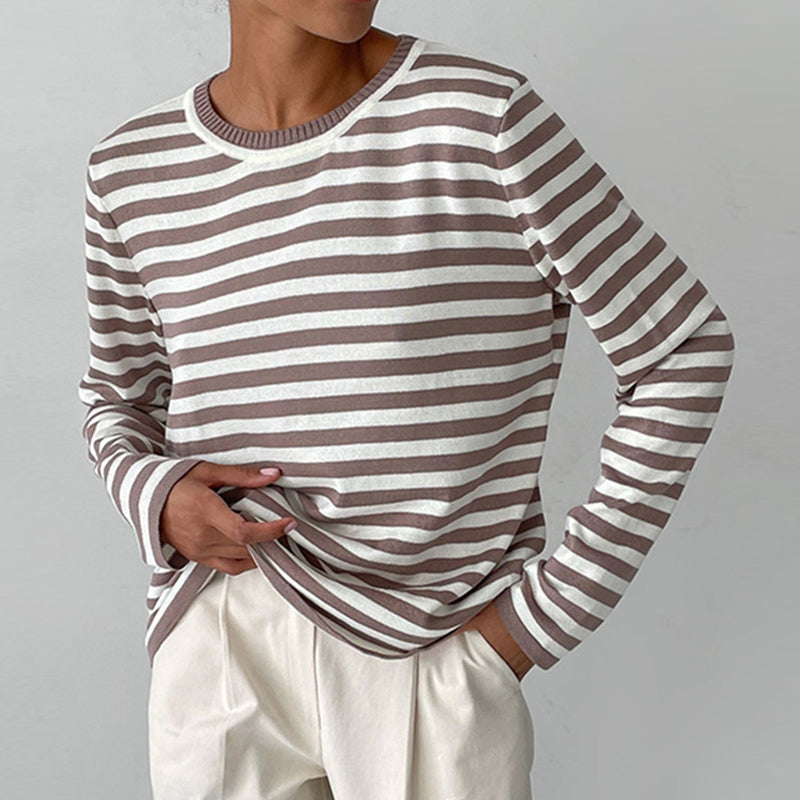 Koszula z długim rękawem EleganceStripe