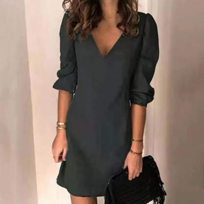 Mariska - Jeansowa sukienka na co dzień