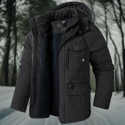 UrbanSherpa - Bawełniana kurtka zapewniająca styl i ciepło