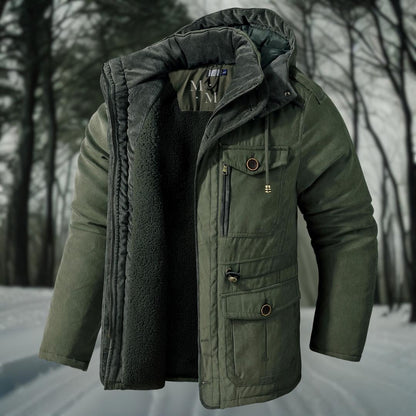 UrbanSherpa - Bawełniana kurtka zapewniająca styl i ciepło