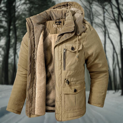 UrbanSherpa - Bawełniana kurtka zapewniająca styl i ciepło