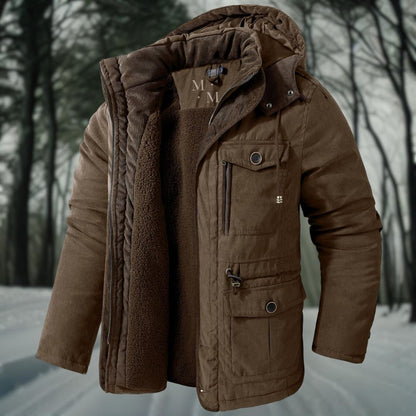 UrbanSherpa - Bawełniana kurtka zapewniająca styl i ciepło
