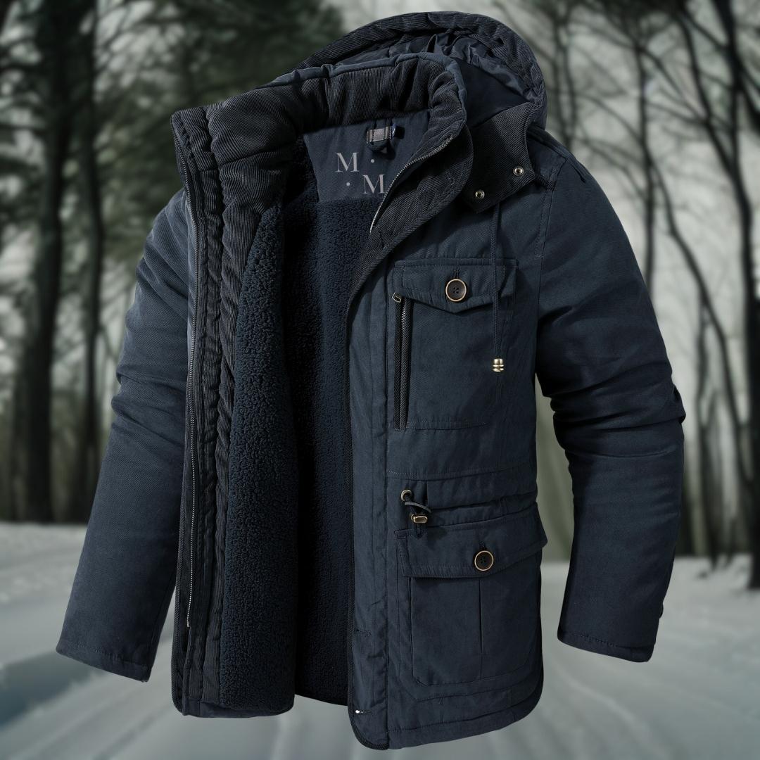 UrbanSherpa - Bawełniana kurtka zapewniająca styl i ciepło