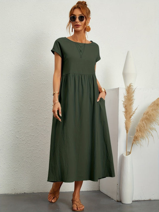 Heike Zwiewna sukienka maxi