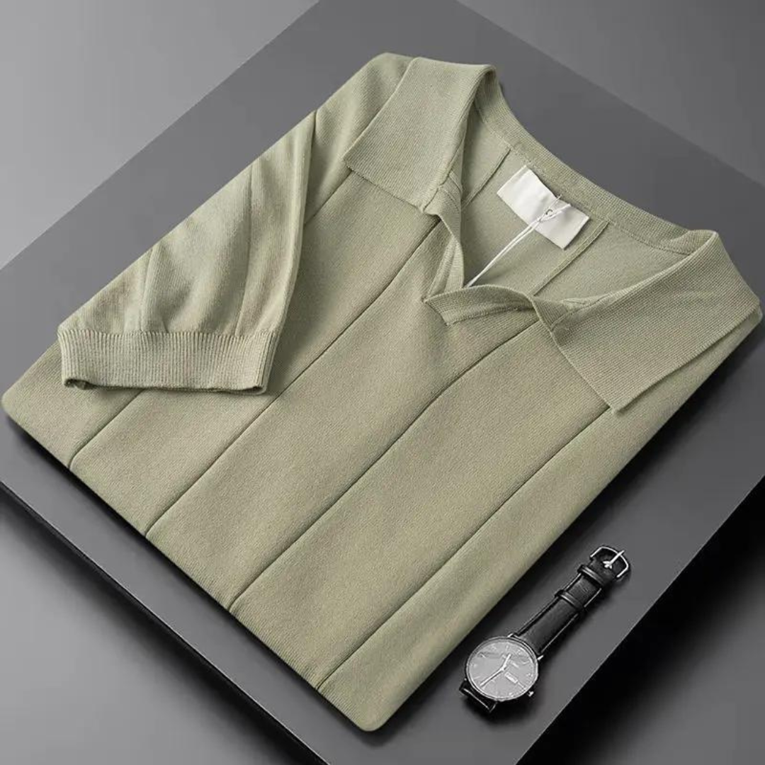 Sebastian | Stylowa bawełniana koszulka polo