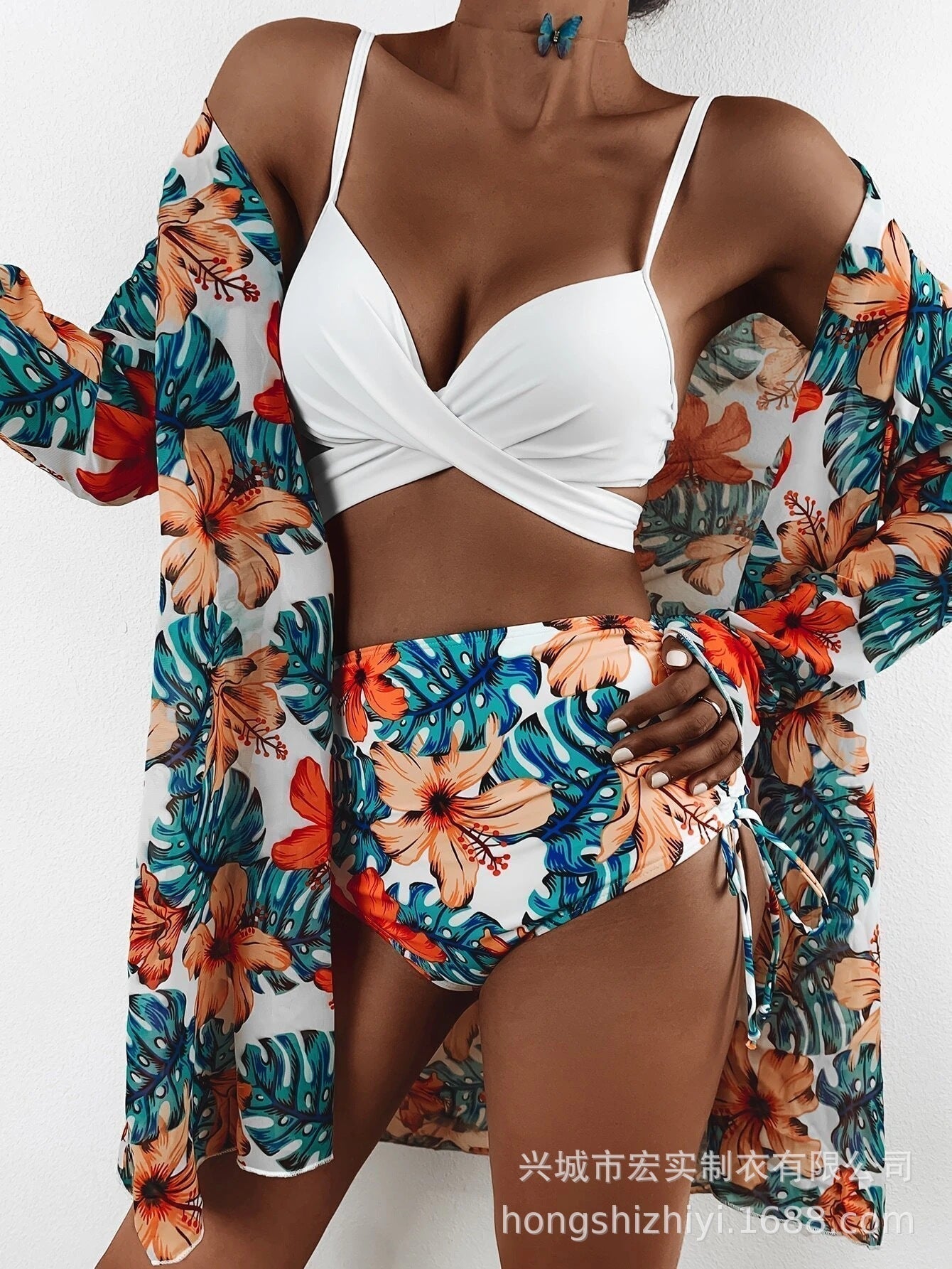 Wygodne przewiewne letnie bikini