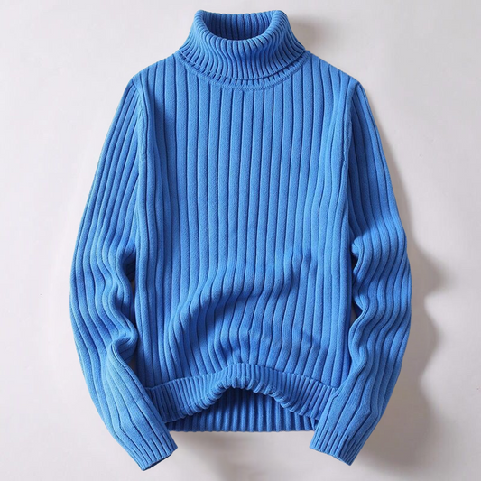 Wygodny wełniany sweter z golfem Lorenzo | Merino