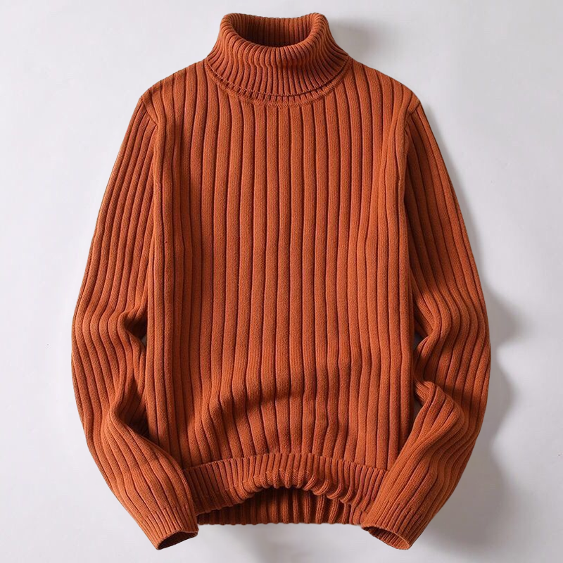 Wygodny wełniany sweter z golfem Lorenzo | Merino