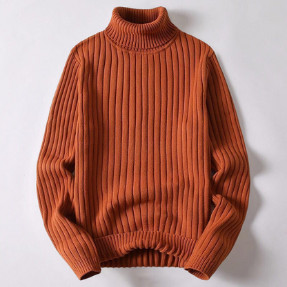 Wygodny wełniany sweter z golfem Lorenzo | Merino