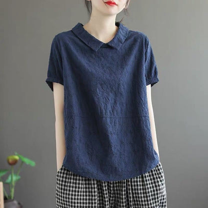 Shania - Modny top w stylu retro