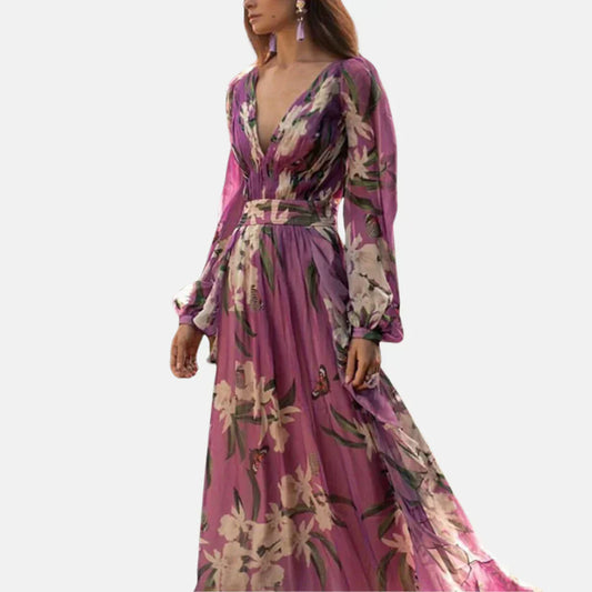 letnie sukienki z falbanami i eleganckim i modnym wzorem
