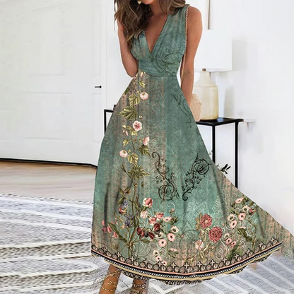 Elegancka sukienka w kwiaty