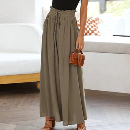 CHANTAL - Eleganckie spodnie baggy