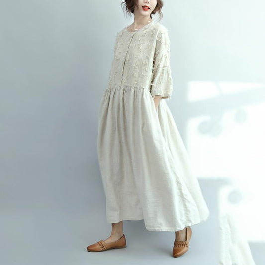 Rebecca - swobodna sukienka maxi w stylu boho
